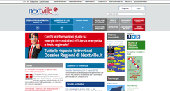 Desktop Screenshot of nextville.it